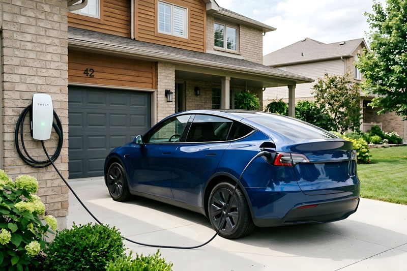home EV charging station Tacoma